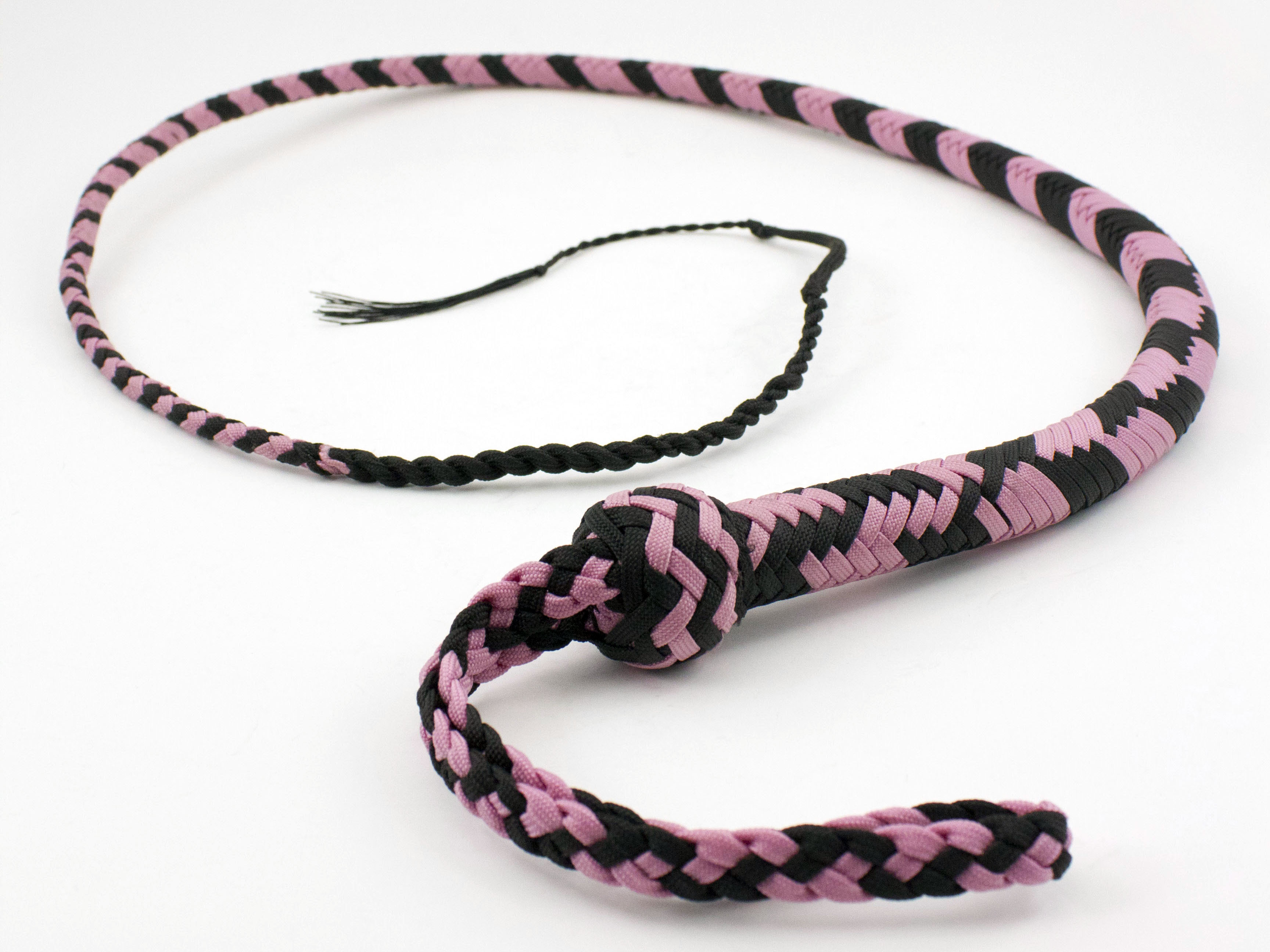 Pink 16 Plait Nylon Signal Whip